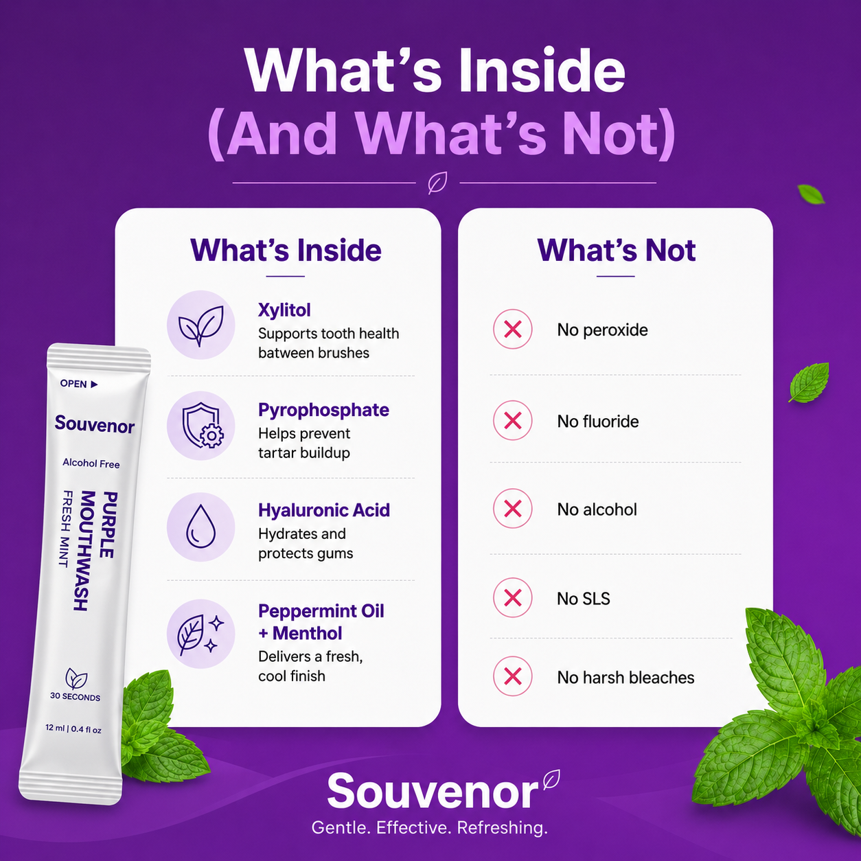 Xaevor| Purple Mouthwash